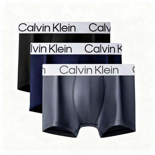 CALVINKLEIN提花防夹臀四角内裤