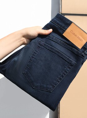 CalvinKlein牛仔男士直筒长裤