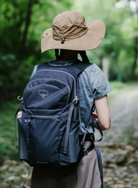 Osprey小鹰日光通勤书包电脑包骇客轻量户外徒步登山旅行双肩背包