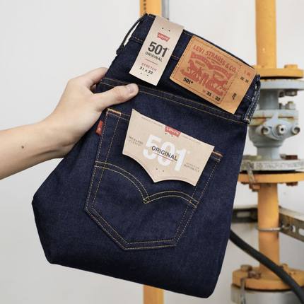 美版正品Levis李维斯501中腰直筒百搭牛仔裤休闲高街长裤男款春秋