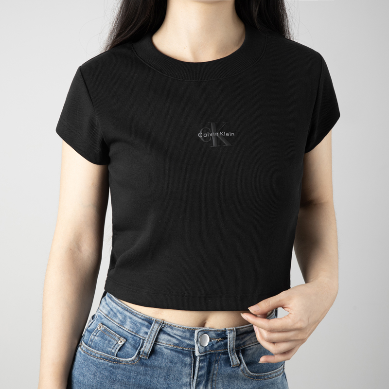 CalvinKlein女士圆领短袖T恤