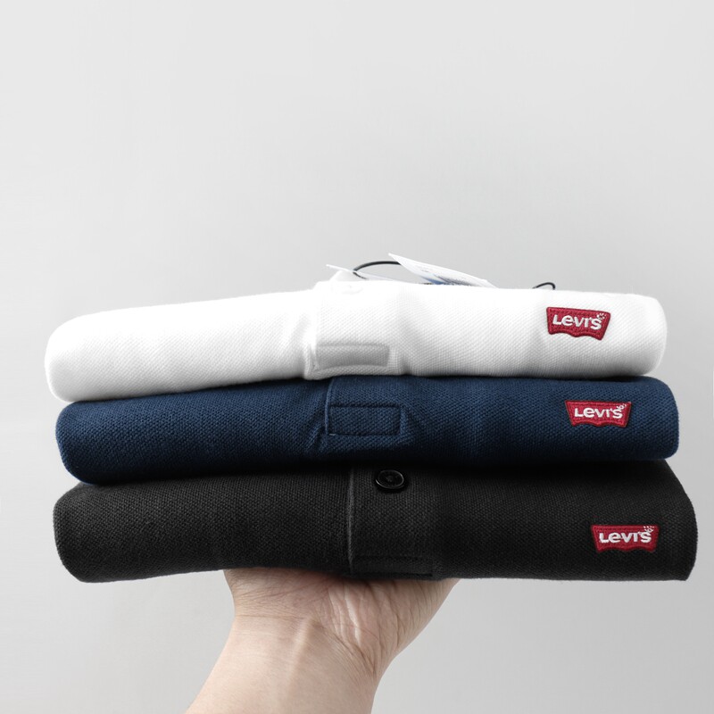 美国正品Levis李维斯夏季短袖POLO衫男士翻领休闲高级刺绣T恤潮牌