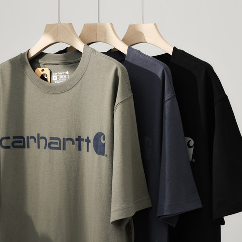CarharttK195重磅工装短袖T恤