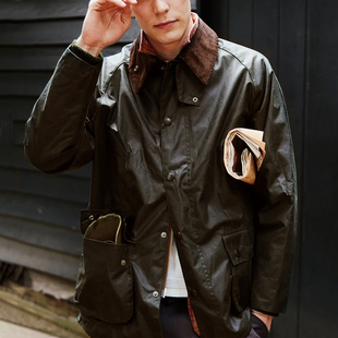 美版正品 Barbour Classic Bedale巴伯尔经典复古油蜡夹克外套潮