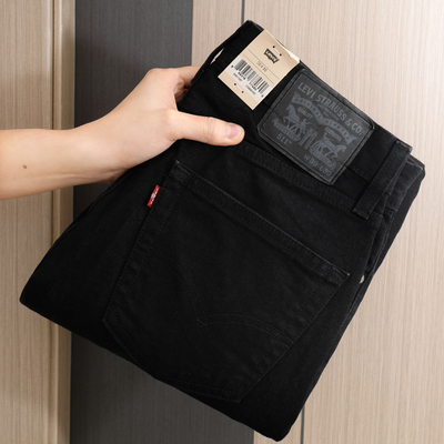 Levis李维斯511黑色修身牛仔裤男