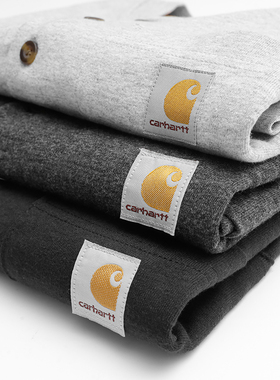 美版正品Carhartt 卡哈特休闲舒适百搭男士T恤衫时尚V领上衣K84