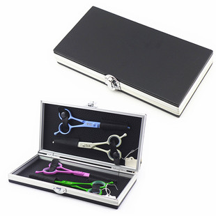 发型师剪刀盒子理发剪子工具盒美发工具箱子剪刀包剪发剪收纳盒子