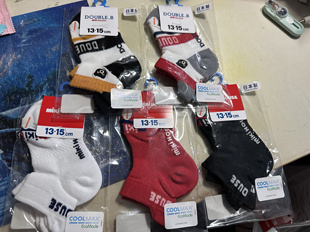 【国内现货】mikihouse春夏凉感速干爆款短袜日本制10-9607-575