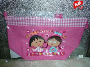 日本 樱桃小丸子 可爱 小型 手挽袋 儿童节 礼物