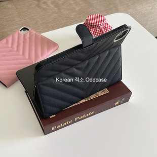 棉 皮套ipad平板保护套pro11 10代 odd 10.2寸 小香菱形」压线 10.9全包翻盖防摔air6 9.7书本支撑 「秋冬季