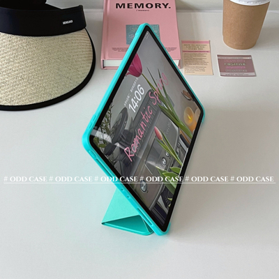 薄荷绿ipad壳/韩风慵懒风