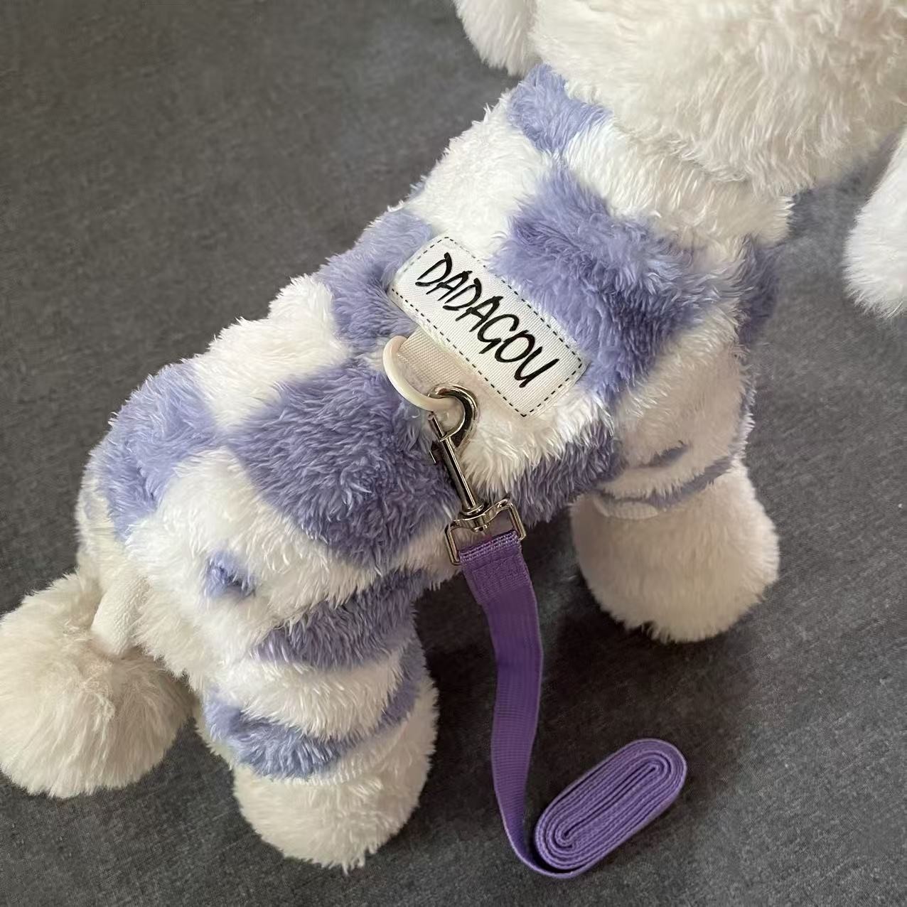 柔软双面加绒保暖秋冬季可牵引绳宠物泰迪比熊小型犬狗狗四脚衣服,宠物/宠物食品及用品,狗宠物服装/雨衣,淘宝优惠券,粉丝福利购,淘宝优惠卷