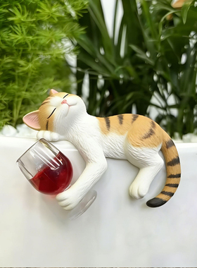 庭院阳台花园装饰摆件猫咪小猫