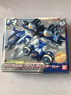 日版全新未拆封奈克瑟斯奥特曼夜袭队飞机铬金切斯特三合一战机