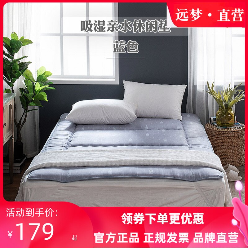 远梦3M吸湿亲水休闲床垫学生宿舍寝室单人垫家用双人保护垫四季用