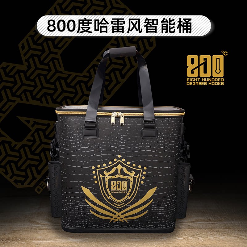 哈雷风智能桶鱼护桶800度酷黑图片