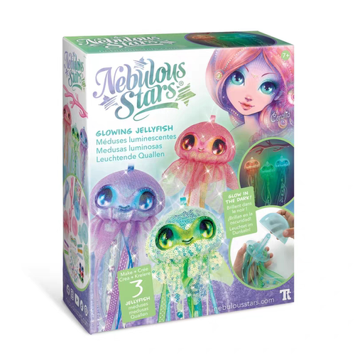 NebulousStars恩纳思 夜光水母挂件 女孩手工DIY玩具