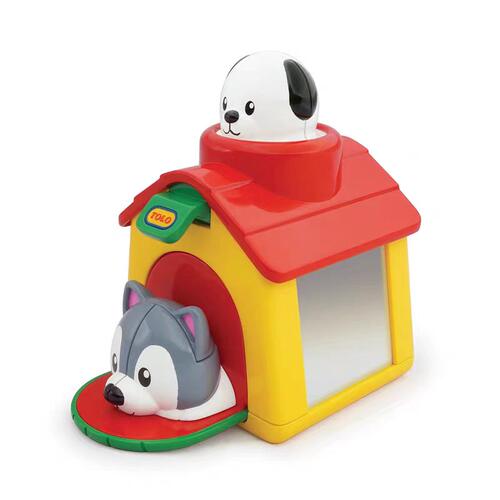 Tolo按压弹跳弹出小狗因果关系玩具精细动作训练宝宝6m+