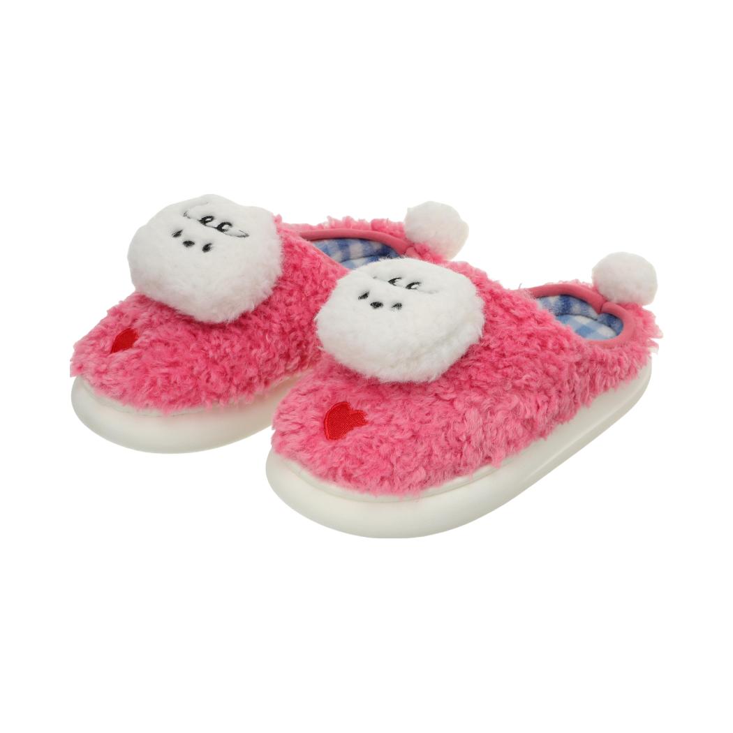 毛绒绒情侣保暖居家室内团子系列