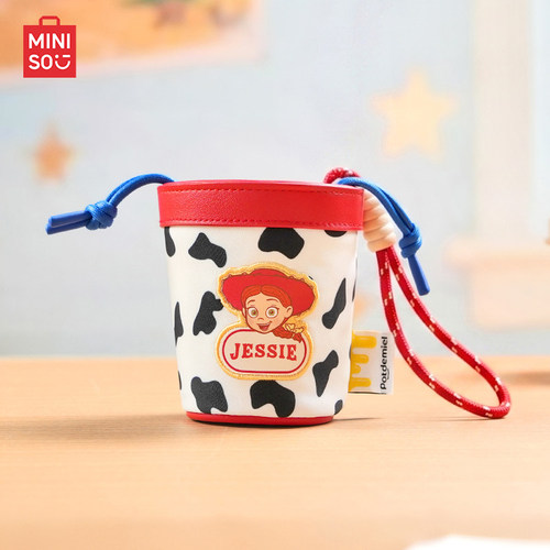 MINISO皮克斯玩具总动员5巴斯光年绚彩零钱包趣味手提包