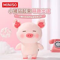 MINISO MINISO Little Pig doll Sleeping Pillow Doll toy, birthday gift for girls, plush doll thumbnail 7