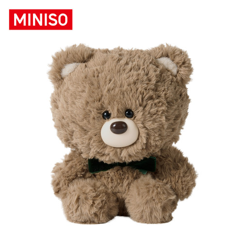 MINISO名创优品吉福特熊公仔小熊玩偶生日礼物睡觉抱枕娃娃可爱