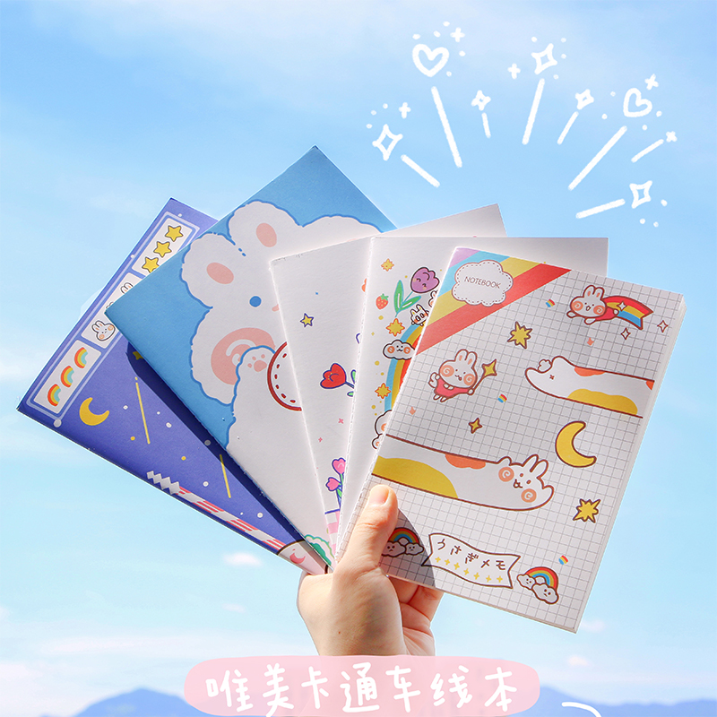 可爱韩国小清新软面抄a5笔记本