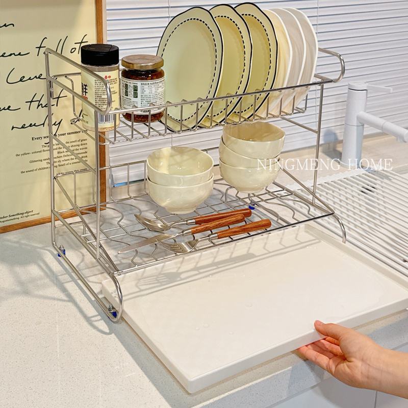 不锈钢沥水架厨房收纳架