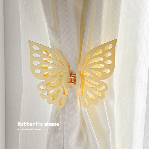 蝴蝶结窗帘夹子抓夹家用