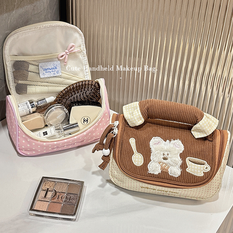 化妆包收纳包女便携外出旅行手提