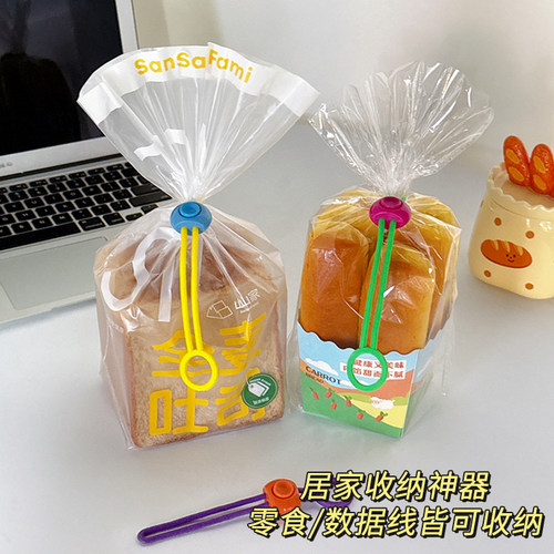 食品袋封口绑带夹密封器