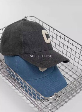 品质升级！凯旋门薄款夏季C字母尼龙棒球帽女鸭舌帽遮阳帽
