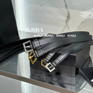 LOOG Aou挖到宝了!出口杨树林皮带简约百搭腰带 意大利牛皮