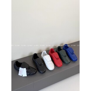 绝绝子！一眼种草 王嘉尔Lisa同款足球系列25s翻盖厚底休闲运动鞋