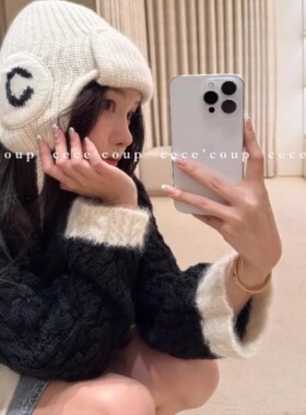 LOOG Aou挖到宝了！2-12 新品 26FW 保暖护耳显脸小针织帽冷帽