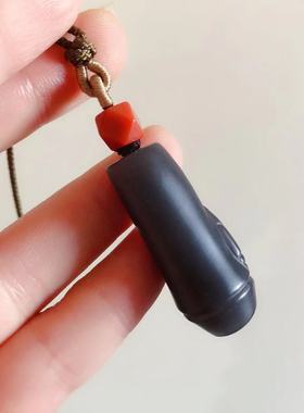 幽悠居手工雕刻可调节南红玛瑙