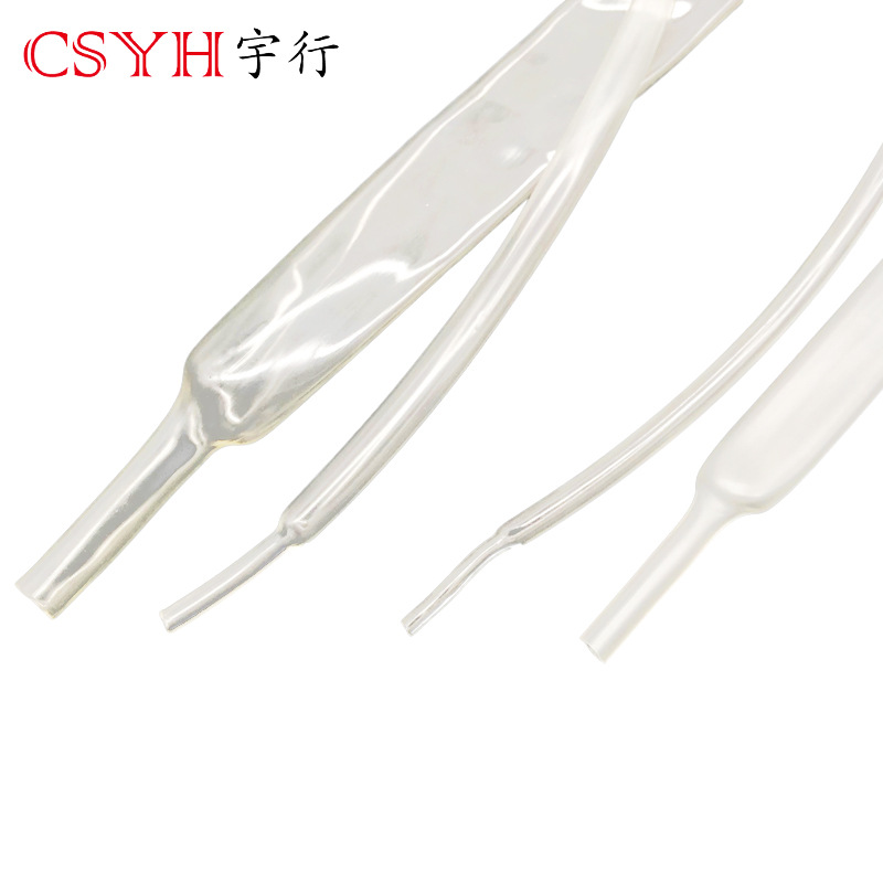 热缩管透明绝缘套管1/2/3/4/5/6/10/12~80mm阻燃热缩套管