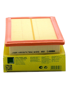 曼牌 C28004 适用奔驰C180LC300LC200C300 空滤空气滤芯滤清器