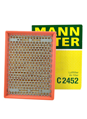 曼牌 C2452 适用上海通用别克 GL8 3.0L 空滤空气滤芯滤清器