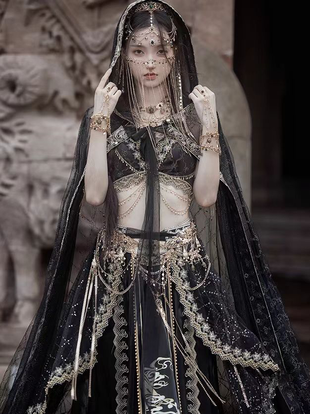 敦煌飞天异域风情西域公主服装