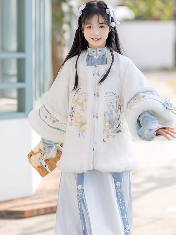 冬款新款正品汉服全套女仙气古风