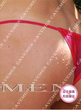 超低腰全透明网纱紧身超薄丁字裤超小透视T裤性感女露出sexy