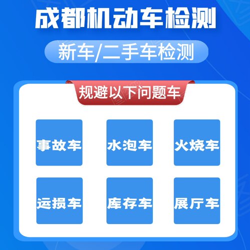 新车验车 二手车检测 车况检查 评估报告