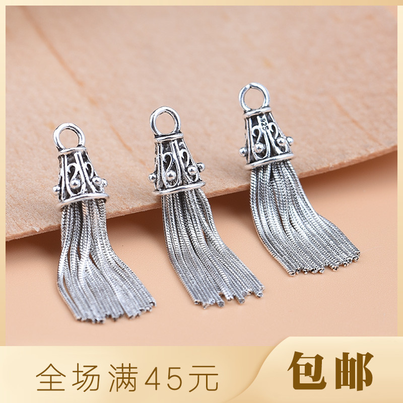 diy韩版蛇骨链手工串珠流苏吊坠