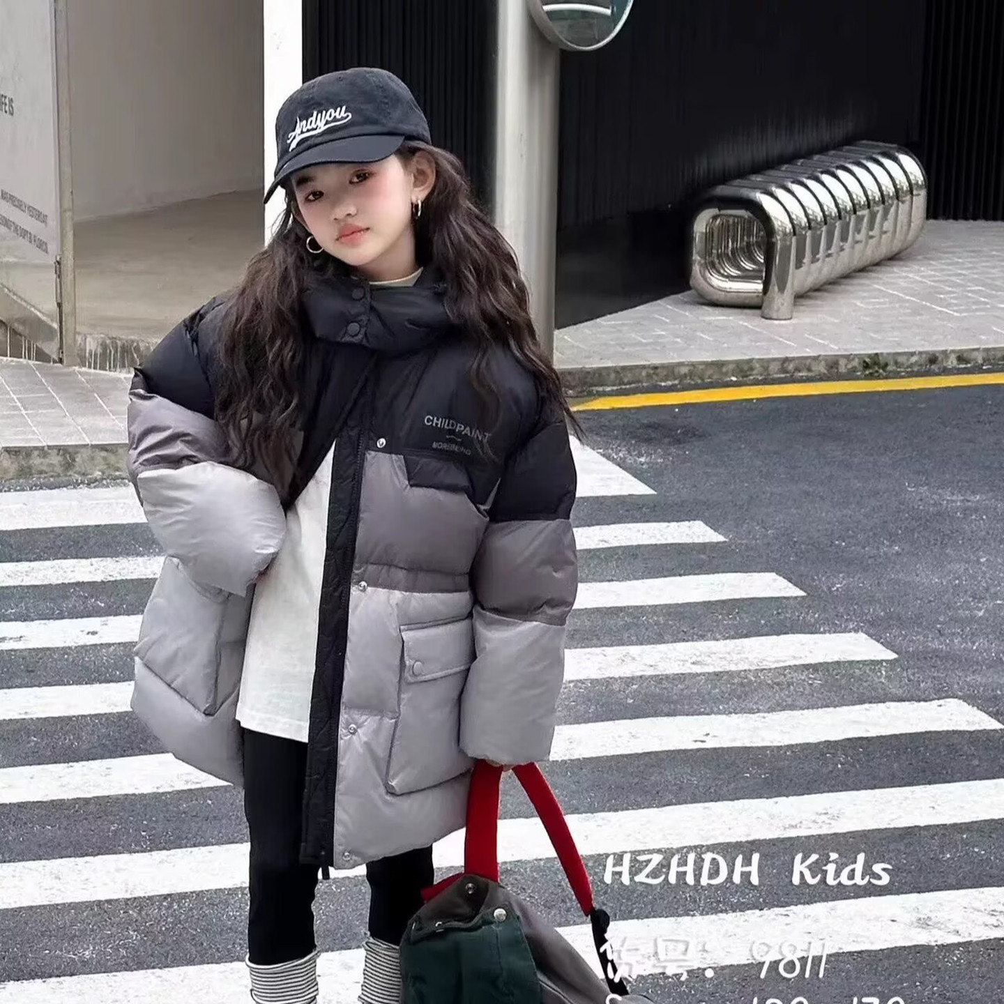 9811孩子家带帽羽绒服童装冬款男女童拼色保暖外套中大童,童装/婴儿装/亲子装,羽绒服,淘宝优惠券,粉丝福利购,淘宝优惠卷