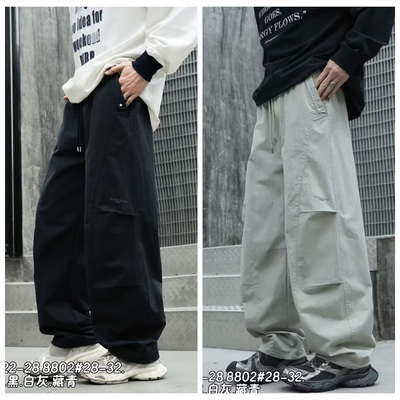 8802青少年薄款工装裤童装春夏款男女童弹力休闲裤长裤大童