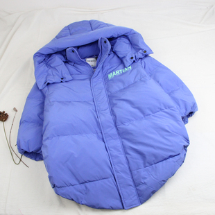 保暖外套中童 男女童中长款 2081木家旗下带帽羽绒服童装 冬款