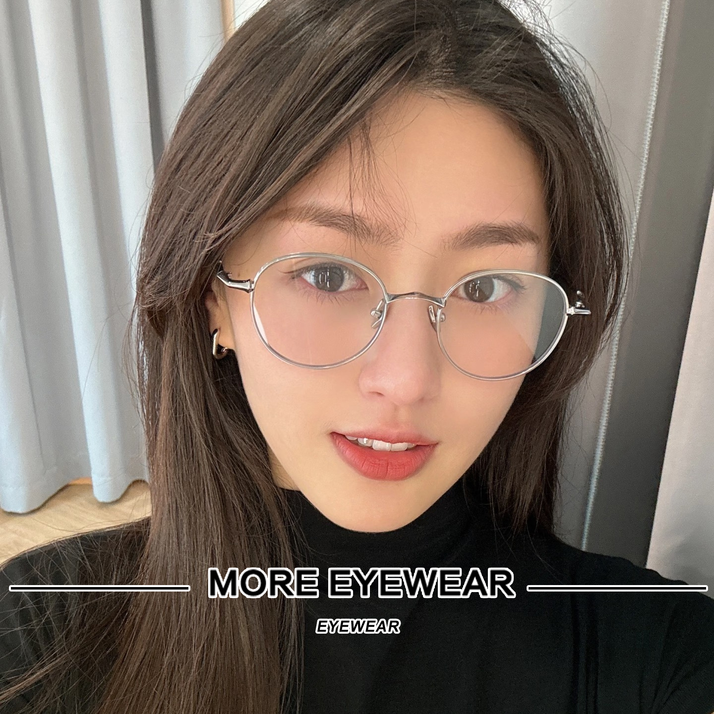 新款男女全框钛合金复古眼镜