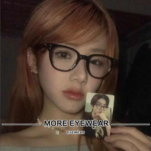 新款gm眼镜素颜百搭全框板材男女