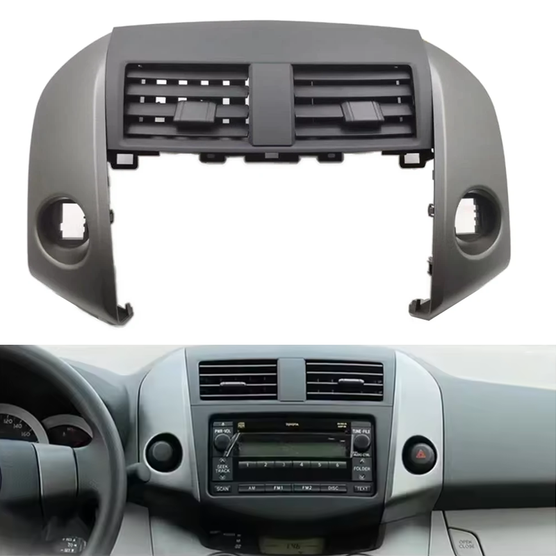 适用RAV4老款车机 06-13款RAV4空调出风口面板仪表台中控饰板全新